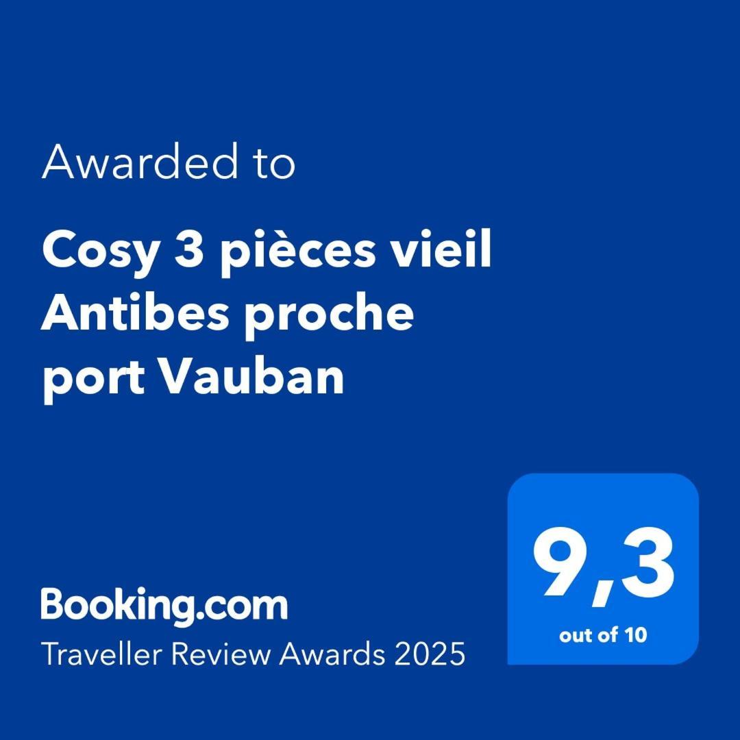 Cosy 3 Pieces Vieil Antibes Proche Port Vauban Apartment Екстериор снимка